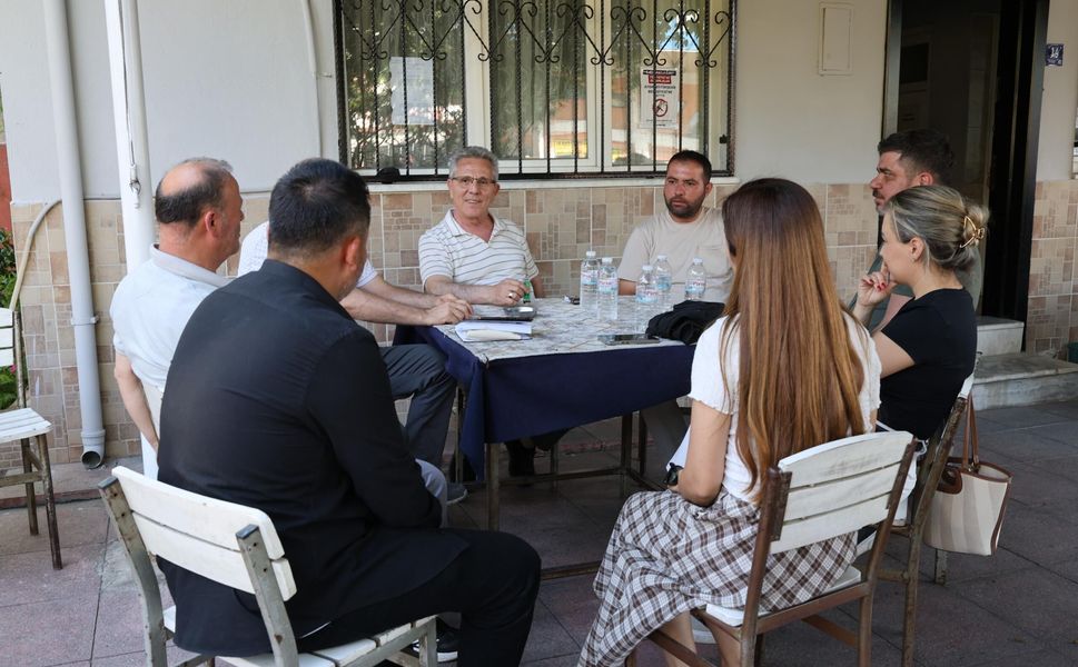 BAŞKAN TETİK’TEN MAHALLELERE ZİYARET TURU