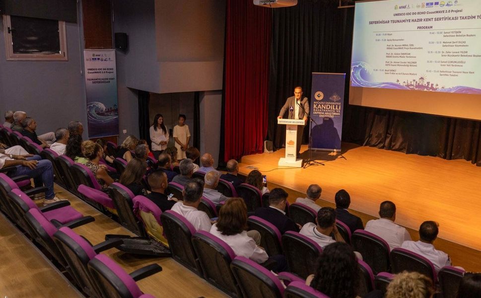 UNESCO’dan Seferihisar’a “Tsunamiye Hazır Kent” tescili