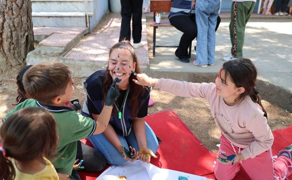 Kirazlı öğrencilere unutulmaz yıl sonu eğlencesi
