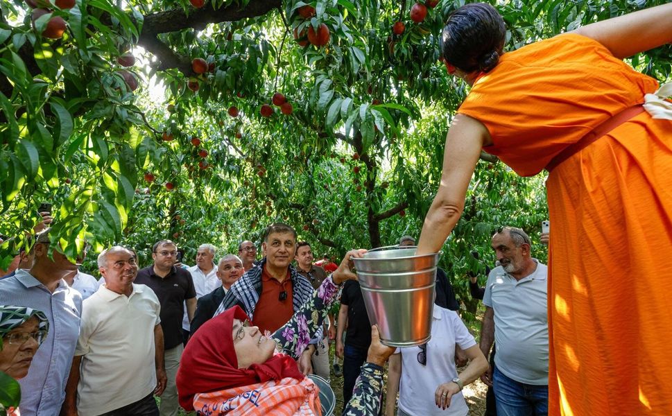 Selçuk’ta Şen Şeftali Şenliği üreticiye umut oldu