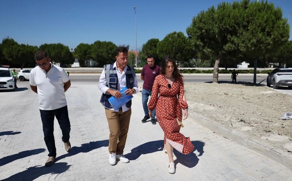 Başkan Denizli, Fahrettinpaşa Mahallesi’ndeki yol çalışmalarını yerinde inceledi