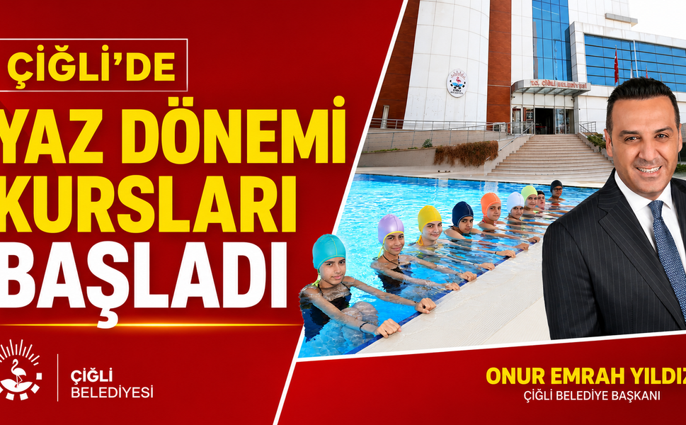 Çiğli’de Yaz Dönemi Kursları Başladı