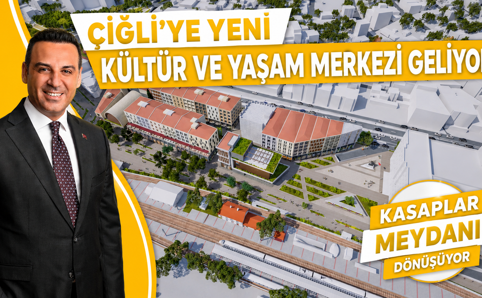Çiğli’ye Yeni Kültür ve Yaşam Merkezi Geliyor