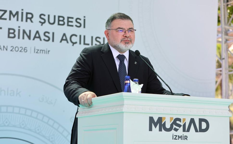 Ak Parti il başkanı Saygılı, MÜSİAD İzmir hizmet binası açılışında konuştu!