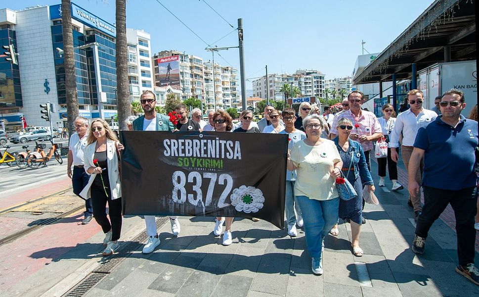 Karşıyaka’dan Srebrenitsa mesajı: Unutmadık, unutturmayacağız!