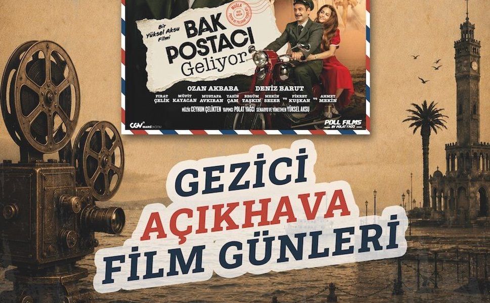 Gezici Açıkhava Film Günleri İzmir'i dolaşıyor