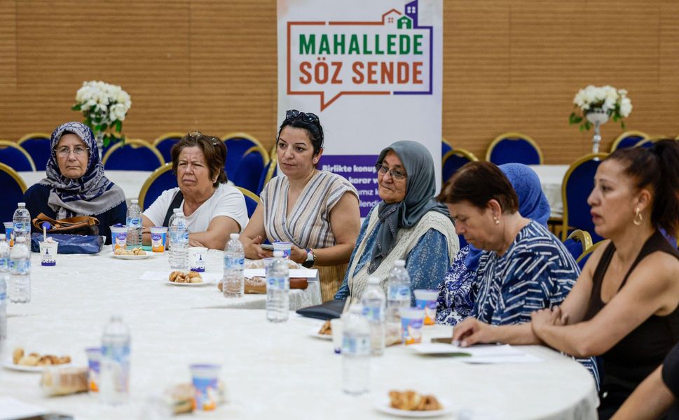 Söz, mahalle sakinlerinde