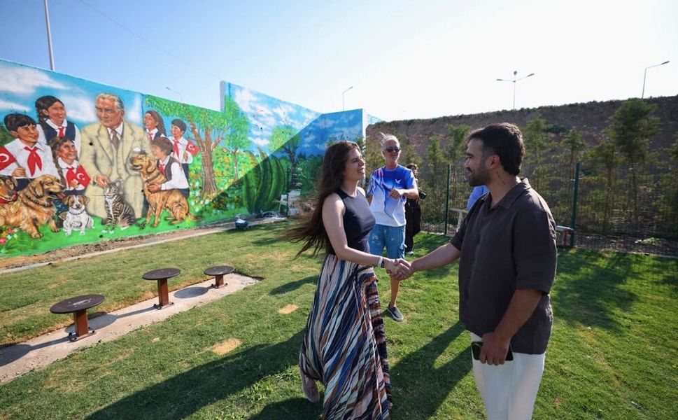Başkan Lâl Denizli, park ve bahçeler çalışmalarını yerinde inceledi