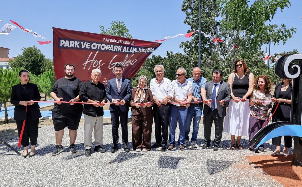 Bayraklı’ya Yeni Park Ve Otopark
