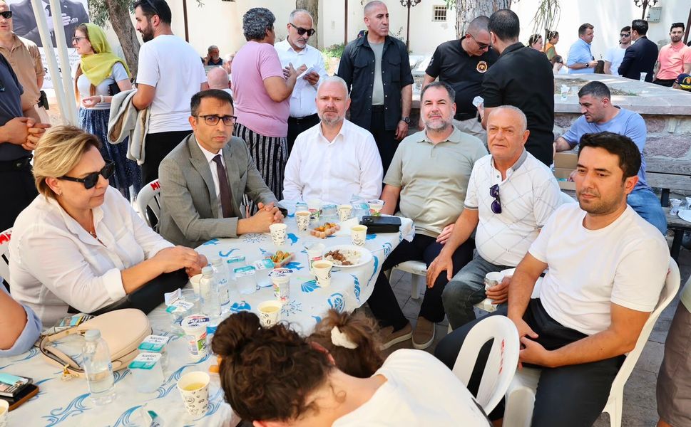 Merhum Başkan Şahin dualarla anıldı