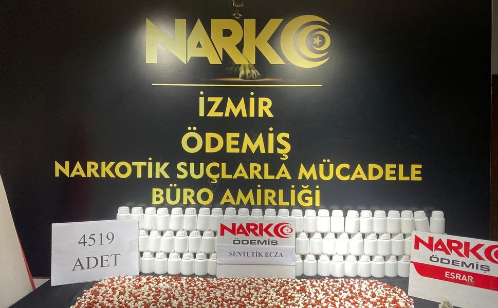 ÖDEMİŞ'TE UYUŞTURUCU TACİRLERİNE BÜYÜK DARBE: 30 TUTUKLAMA