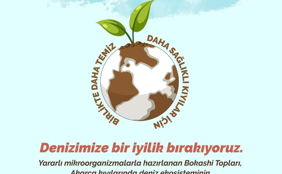 Seferihisar Belediyesi’nden denize iyilik: Bokashi topları Akarca’da denizle buluşuyor