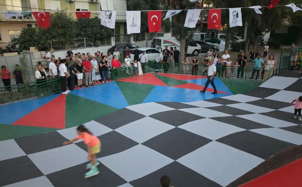 Çocukların kaykay pisti hayali gerçek oldu!