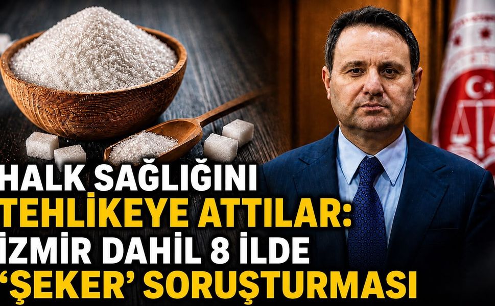 Halk Sağlığını Tehlikeye Attılar: İzmir Dahil 8 İlde “Şeker” Soruşturması