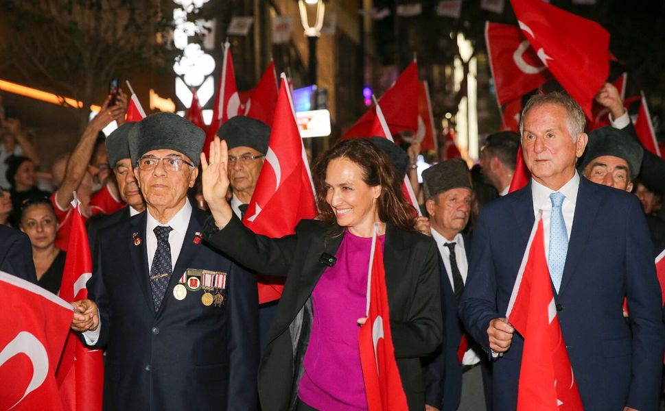 Karşıyaka kahraman gaziler için yürüyecek