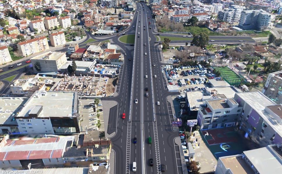 Anadolu Caddesi’ndeki yoğunluğa köprülü çözüm
