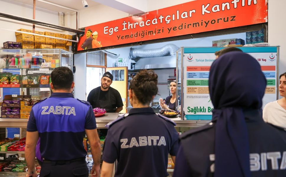 Buca’da okul kantinlerine sıkı denetim