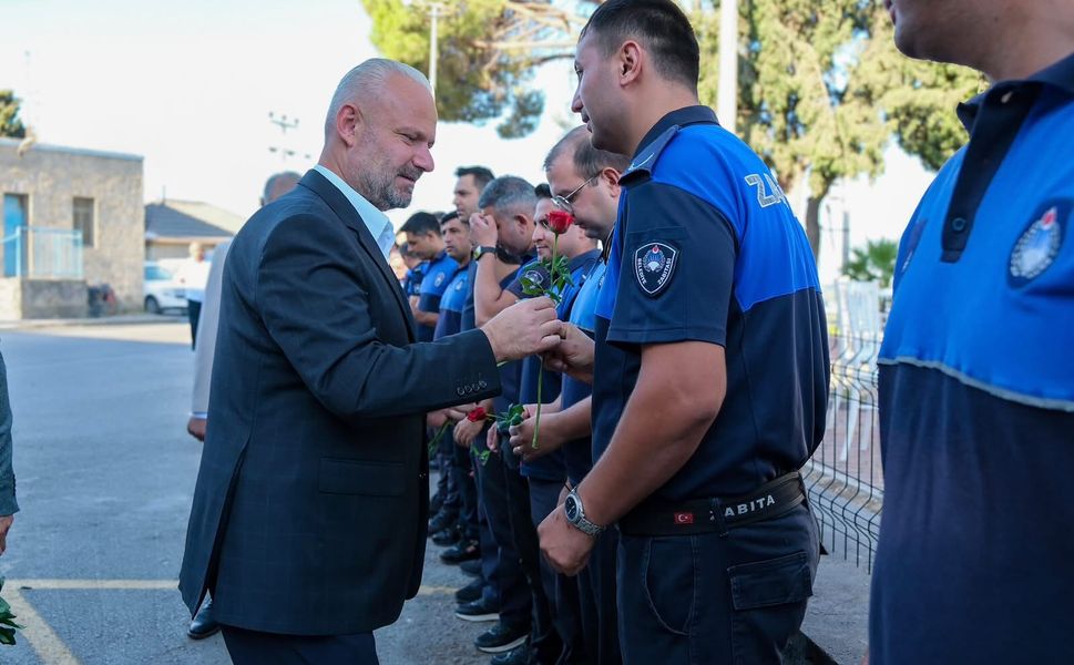 Menemen'de Zabıta Haftası, birlik ve beraberlik içinde kutlandı
