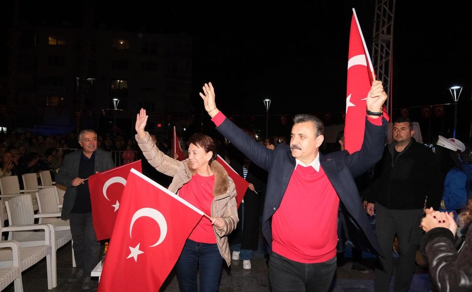 Dikili’de Cumhuriyet’in 103. yıldönümü coşkuyla kutlandı