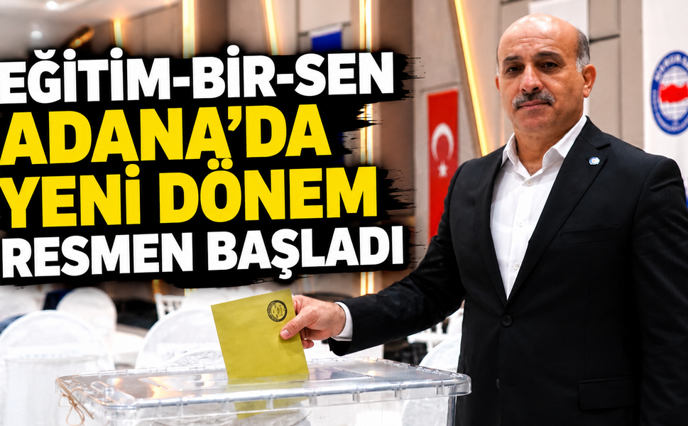 EĞİTİM-BİR-SEN ADANA’DA MUSTAFA SARIGEÇİLİ VE YÖNETİMİ MAZBATALARINI ALDI!