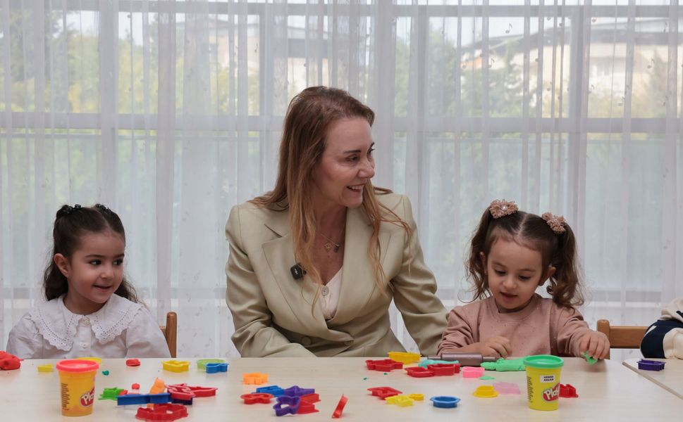 Başkan Mutlu, Oyun Evi miniklerinin yeni dönem heyecanına ortak oldu