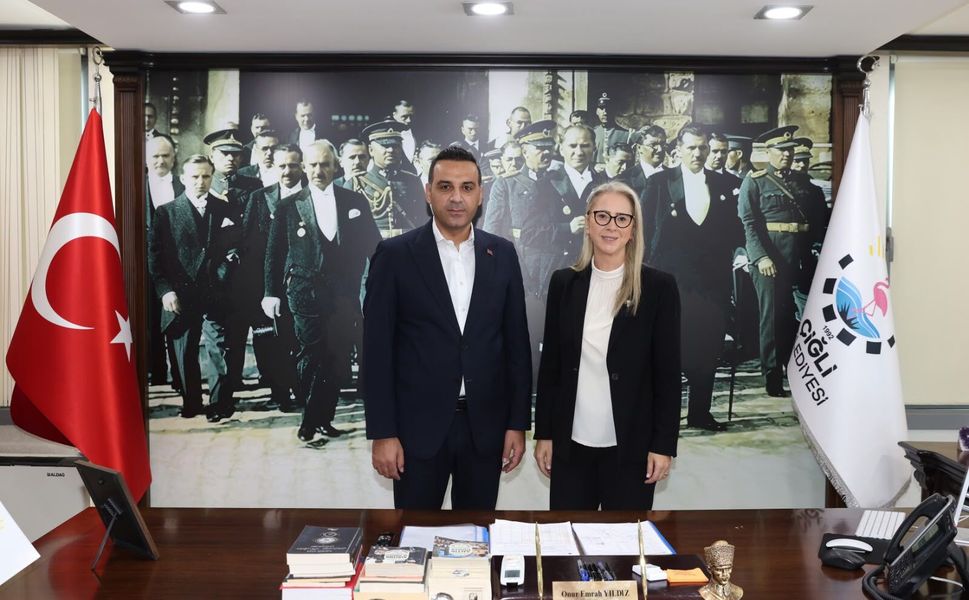 Çankırı, AK Parti’ye katılan Çiğli Belediye Başkanı Yıldız’ı ziyaret etti