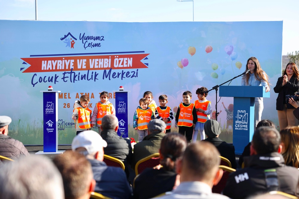 Çeşme Belediyesi, Alaçatı’da Çocuklar Için Yeni Bir Yaşam Alanının Temelini Attıphoto 2025 12 26 13 35 10