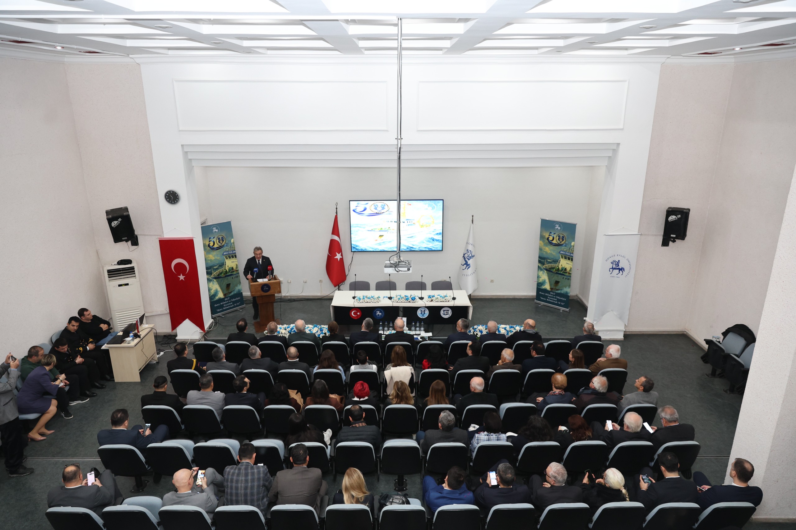 Deü Deni̇z Bi̇li̇mleri̇ Ve Teknoloji̇si̇ Ensti̇tüsü 50. Yilini Gururla Kutladi (2)
