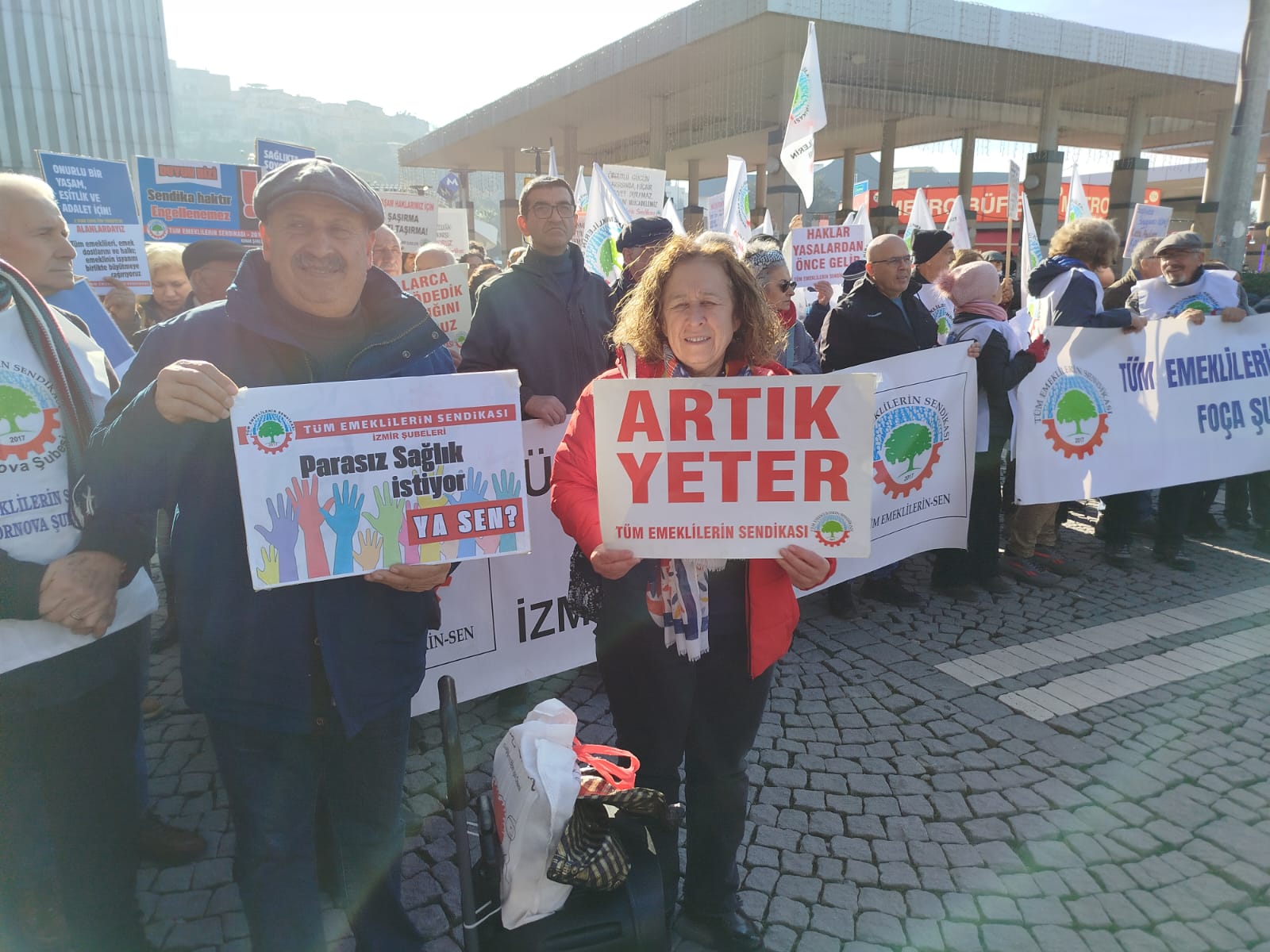 Tum Emeklilier Sendikasi Eylem 3