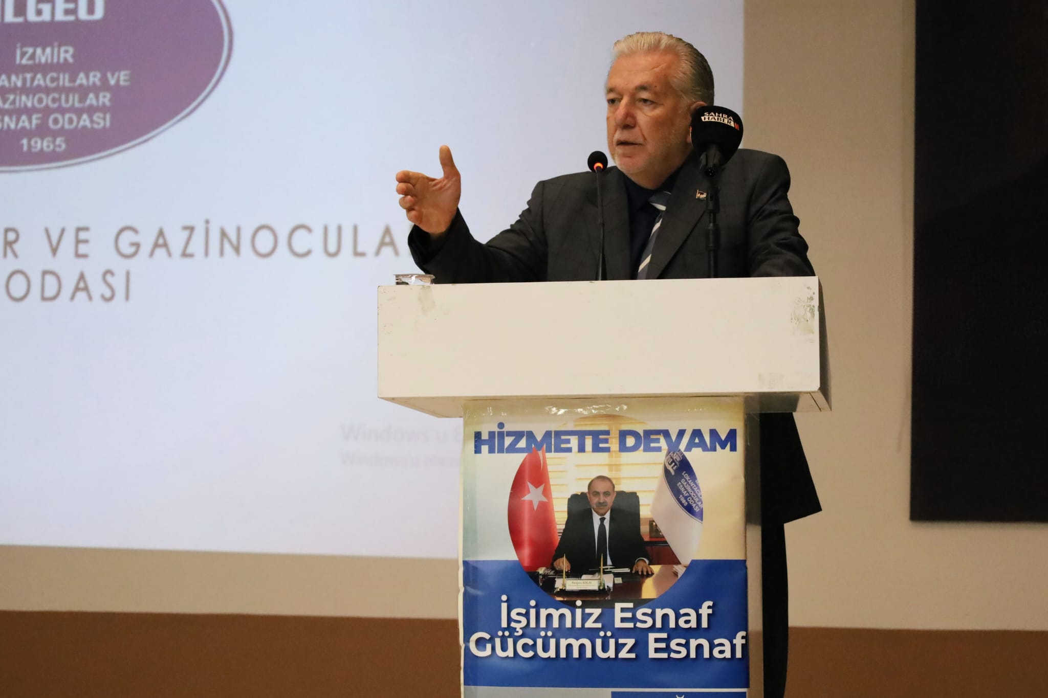 Yalcin Ata Izmir Lokatancilar Odasi Genekurulu