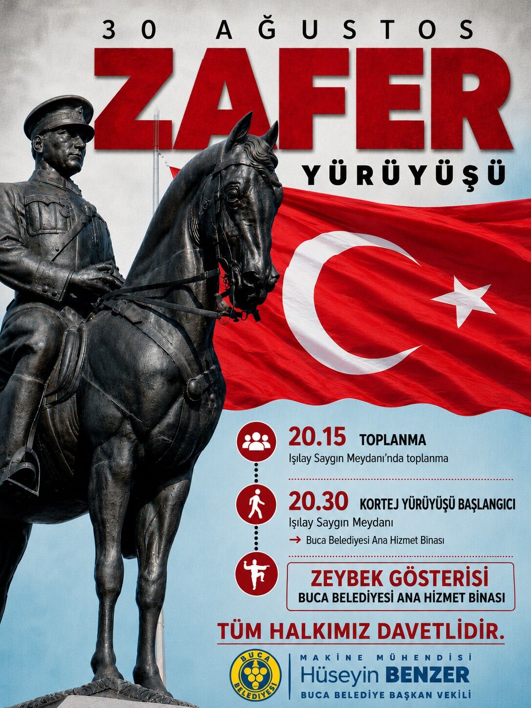 Buca Belediyesi 30 Ağustos Kortej