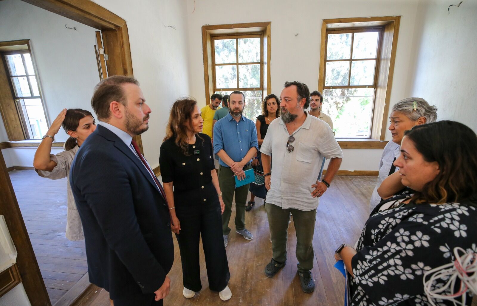 Latife Hanım Köşkü’nde çalışmalar sona yaklaştı